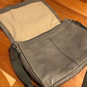 Coach over shoulder briefcase